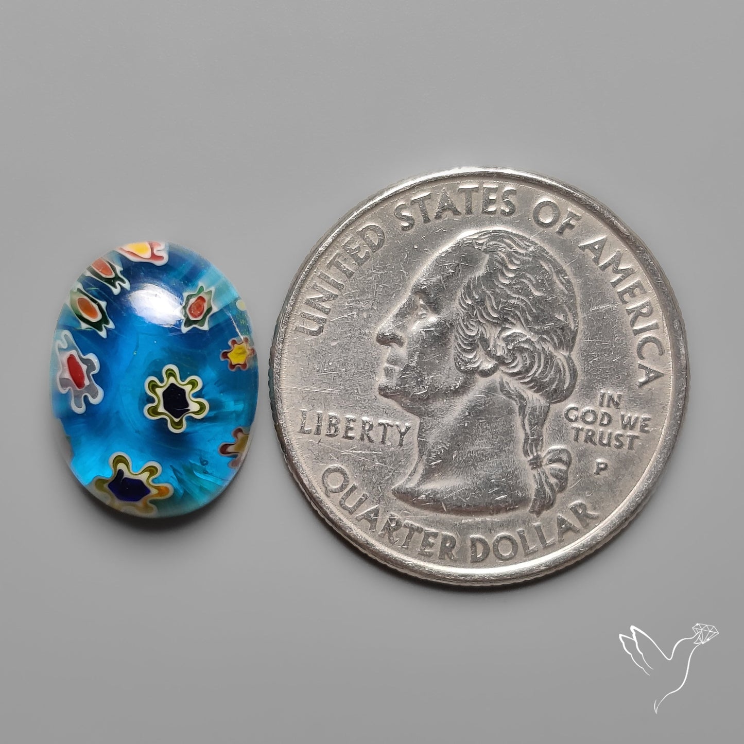 Millefiori Cabochon