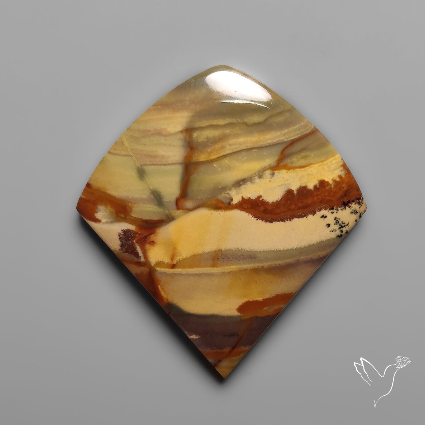 Wildhorse Picture Jasper Cabochon