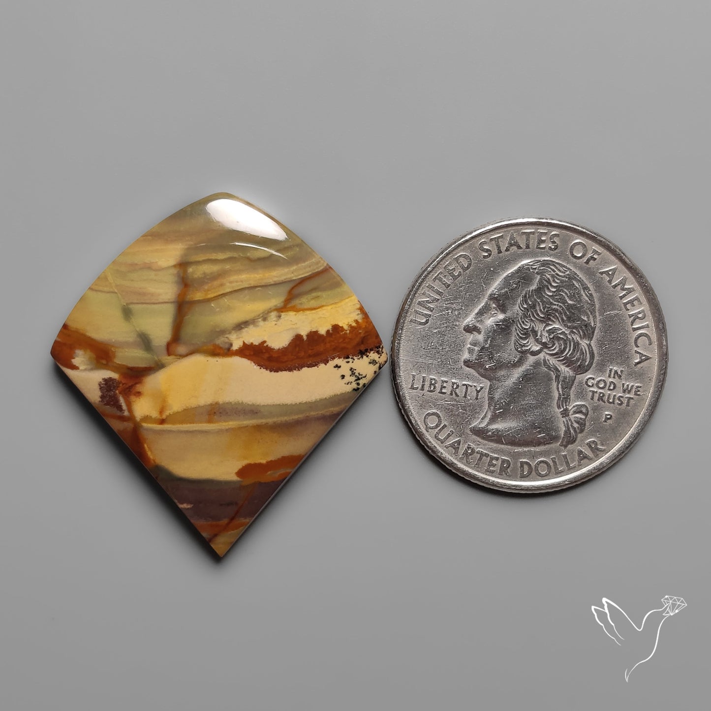 Wildhorse Picture Jasper Cabochon