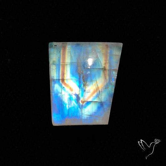 Rainbow Moonstone Cabochon