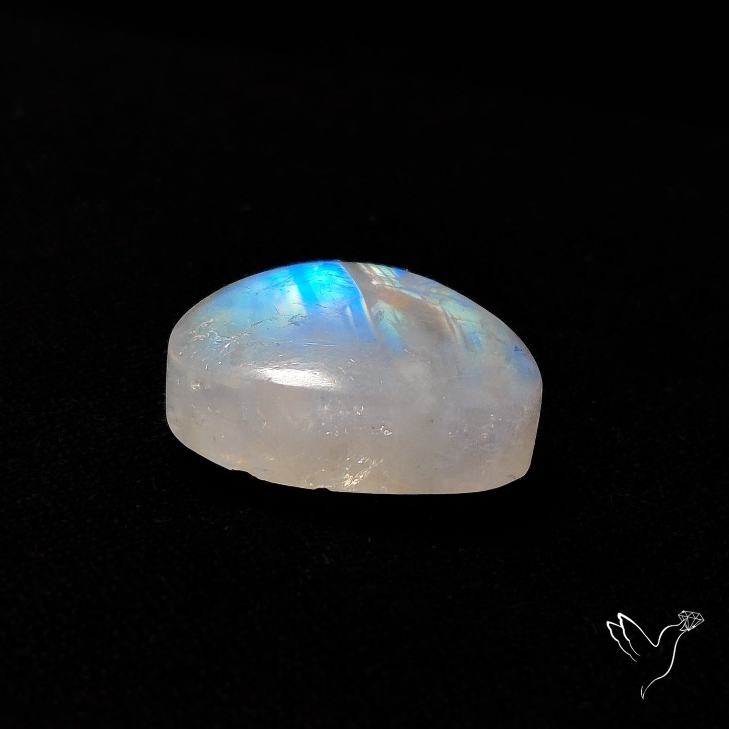 Rainbow Moonstone Cabochon