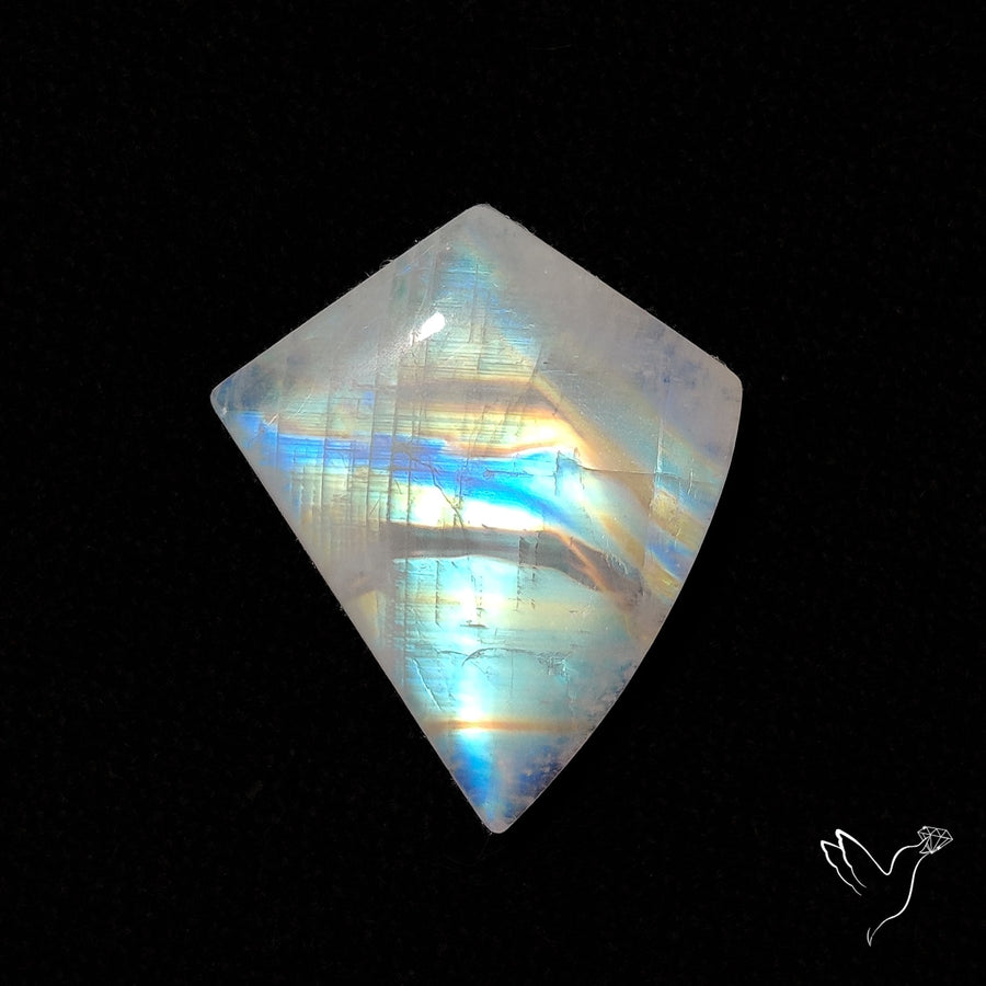 Rainbow Moonstone Cabochon