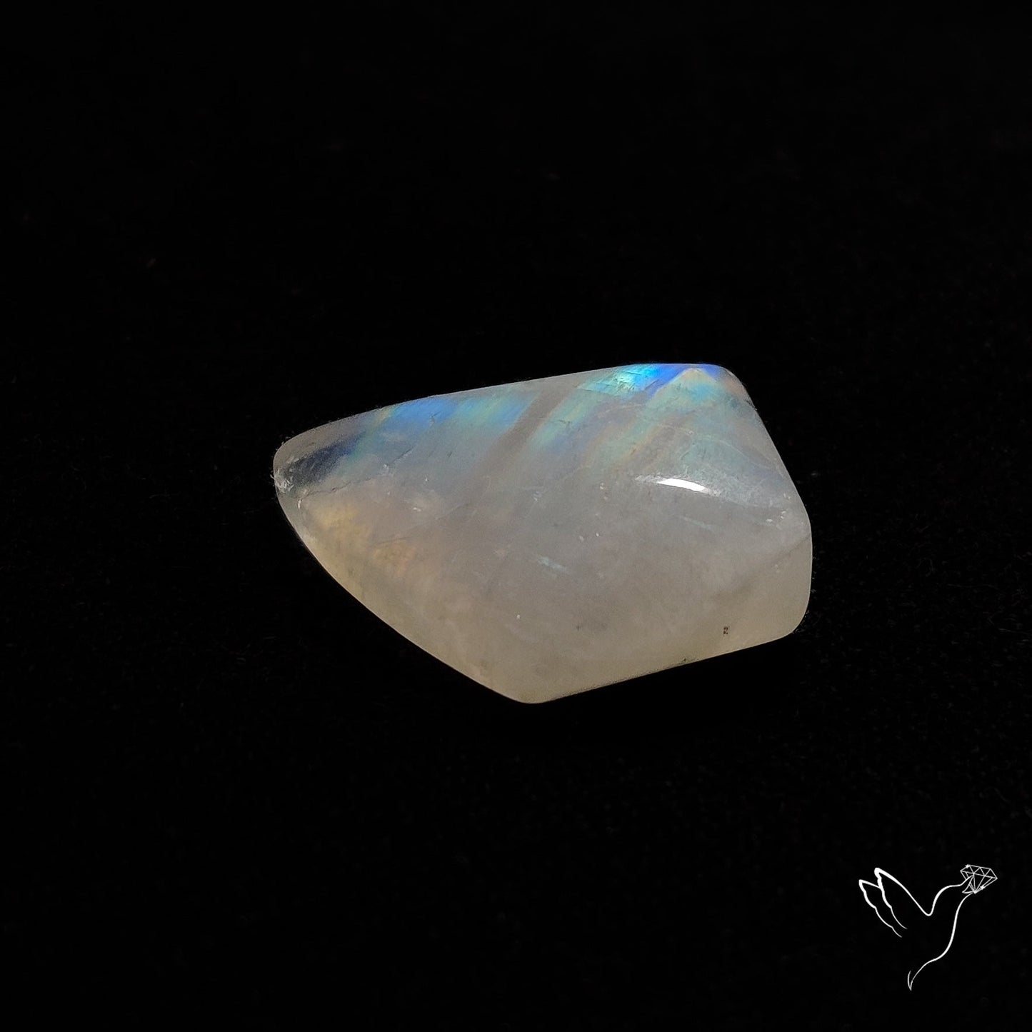 Rainbow Moonstone Cabochon