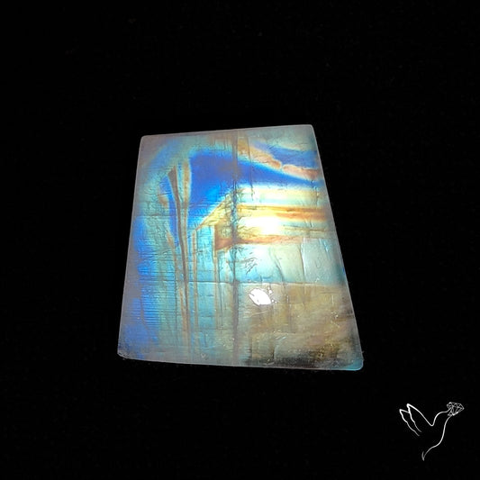 Rainbow Moonstone Cabochon