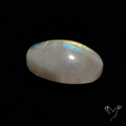 Rainbow Moonstone Cabochon