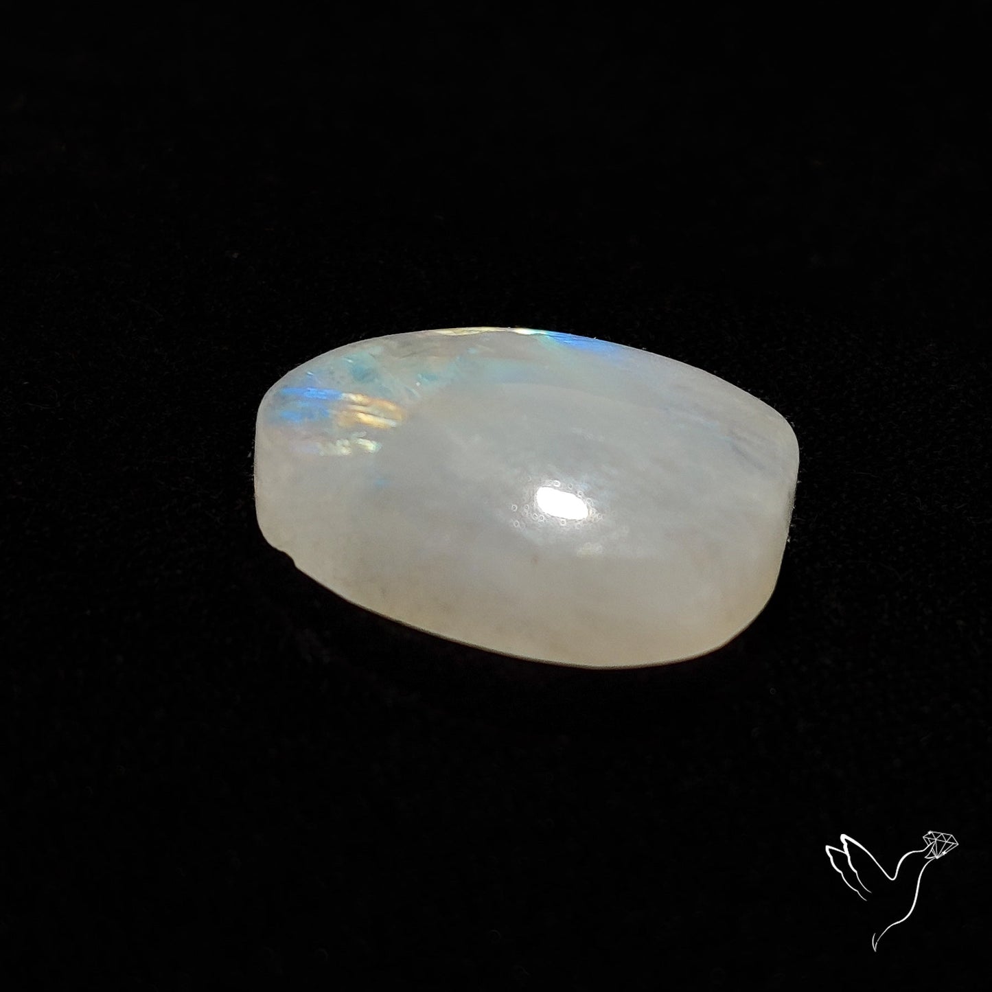 Rainbow Moonstone Cabochon