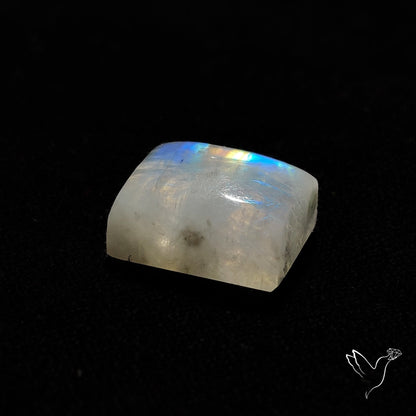 Rainbow Moonstone Cabochon