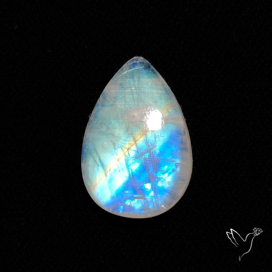 Rainbow Moonstone Cabochon