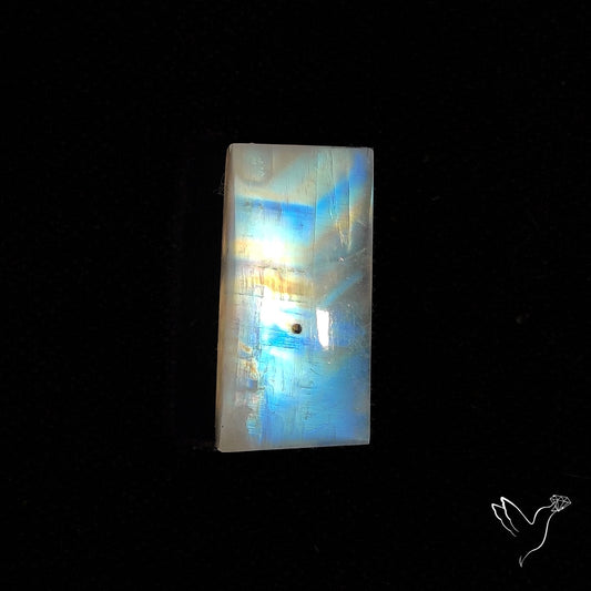 Rainbow Moonstone Cabochon