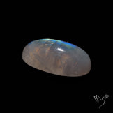 Rainbow Moonstone Cabochon
