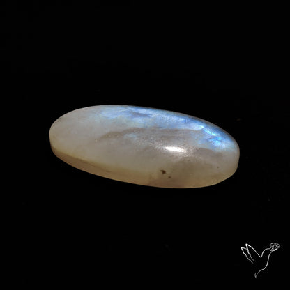 Belomorite Blue Moonstone Cabochon from Russia