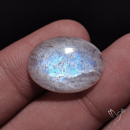 Belomorite Blue Moonstone Cabochon from Russia
