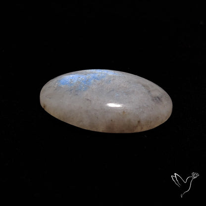 Belomorite Blue Moonstone Cabochon from Russia