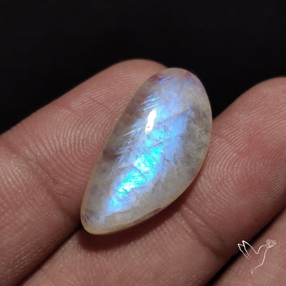 Belomorite Blue Moonstone Cabochon from Russia