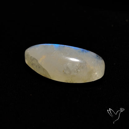 Belomorite Blue Moonstone Cabochon from Russia