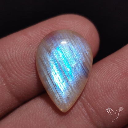 Belomorite Blue Moonstone Cabochon from Russia