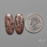 Rare Native Copper In Basalt Pair