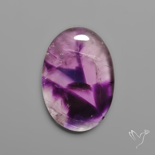 Trapiche Amethyst Cabochon