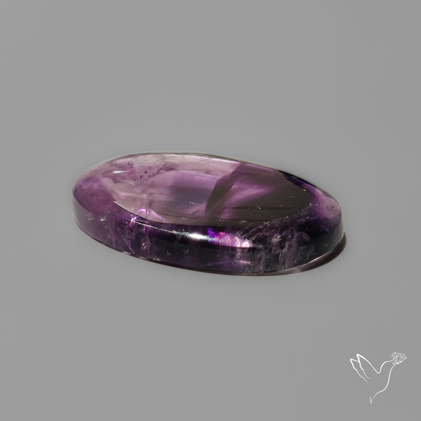 Trapiche Amethyst Cabochon