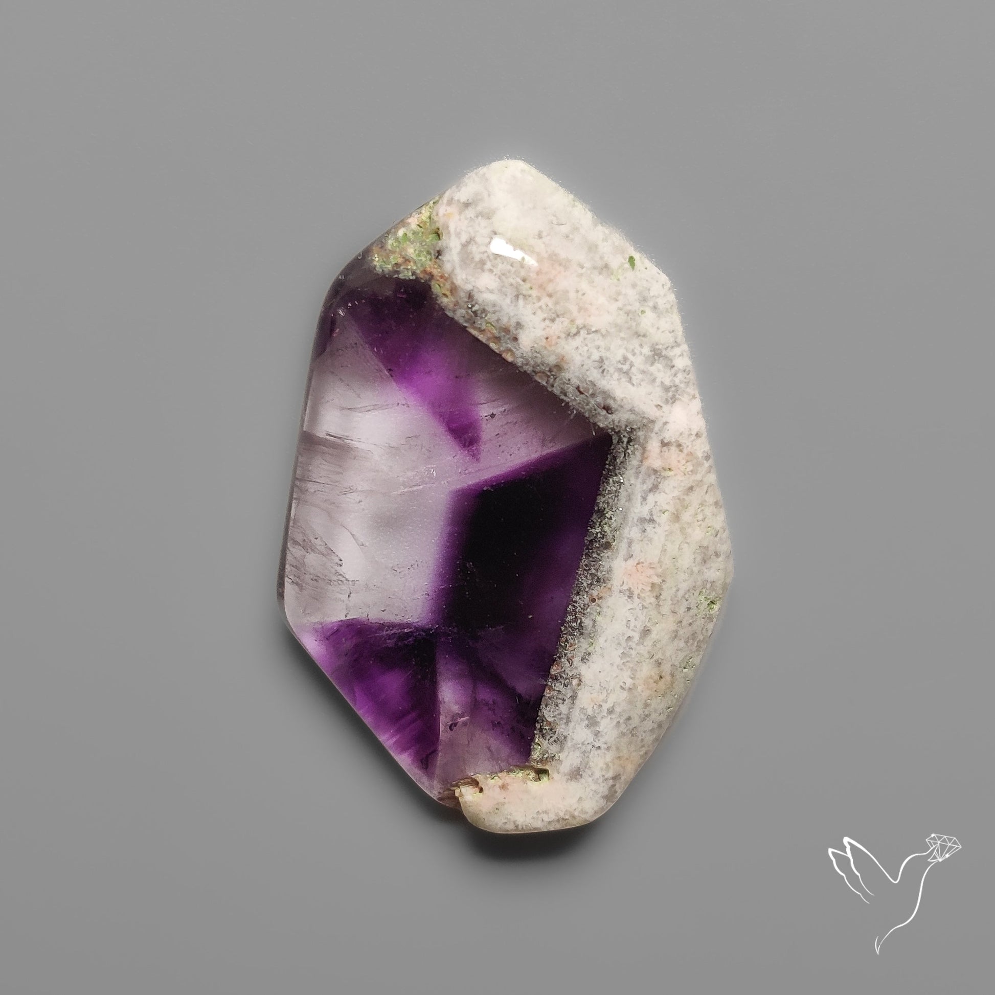 Trapiche Amethyst Cabochon