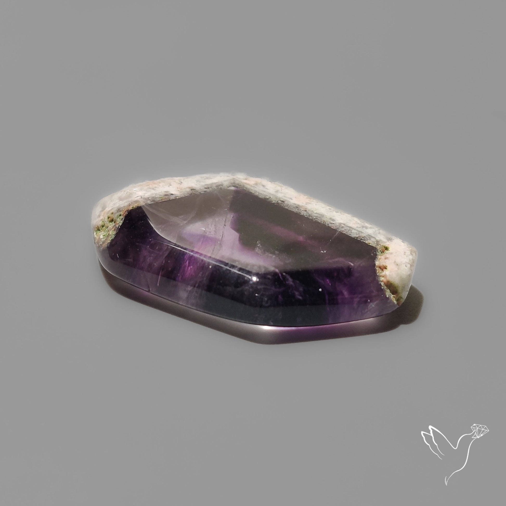 Trapiche Amethyst Cabochon