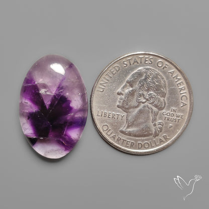 Trapiche Amethyst Cabochon