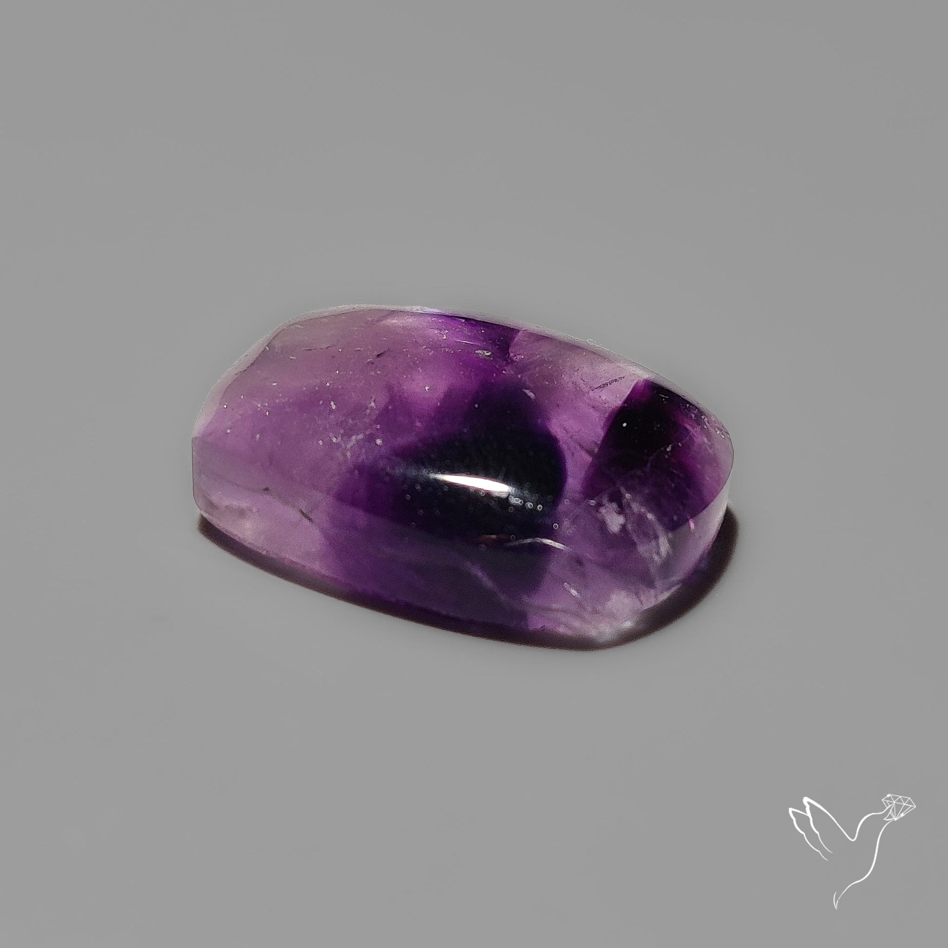 Trapiche Amethyst Cabochon