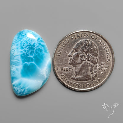 Larimar Cabochon AAA Grade
