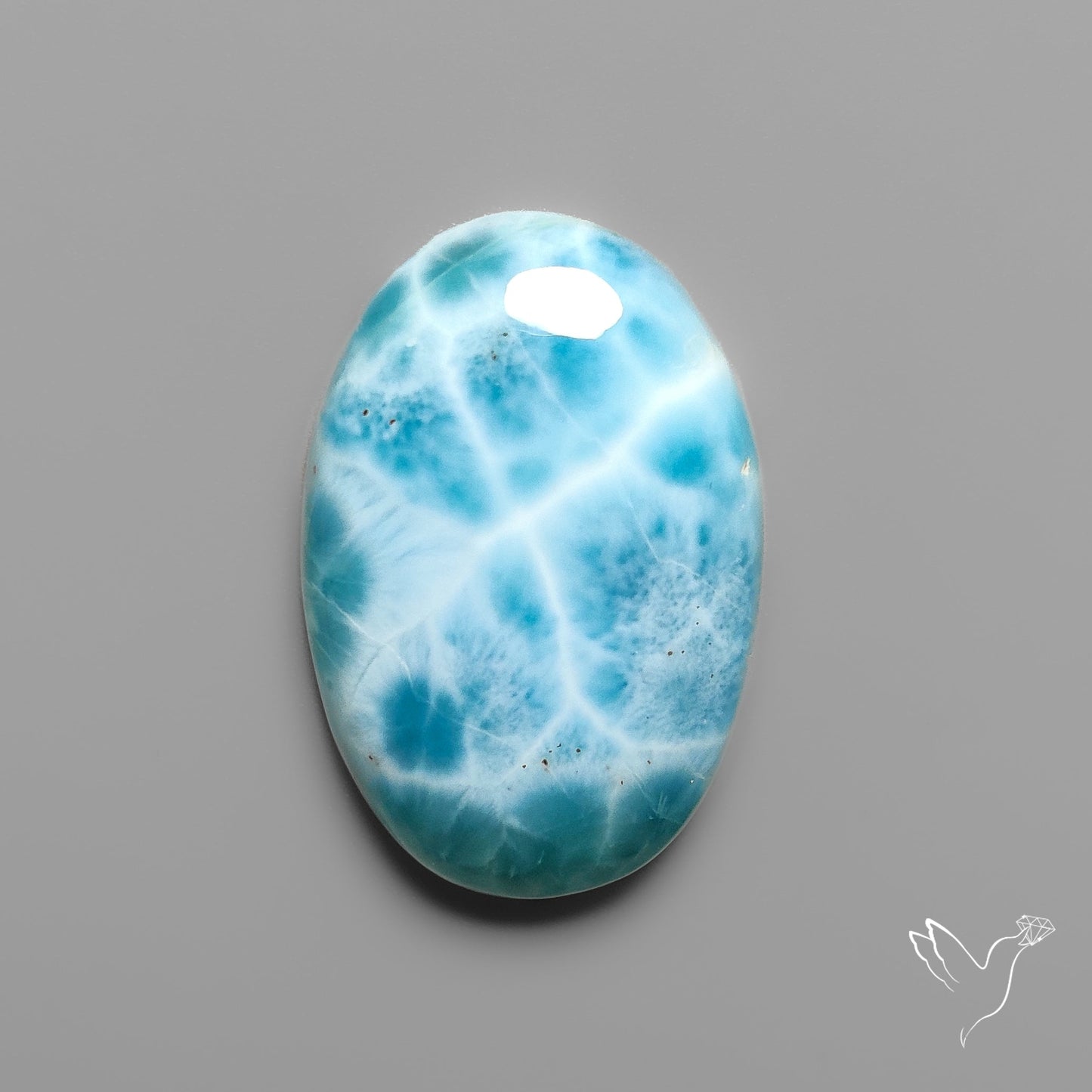 Larimar Cabochon AAA Grade
