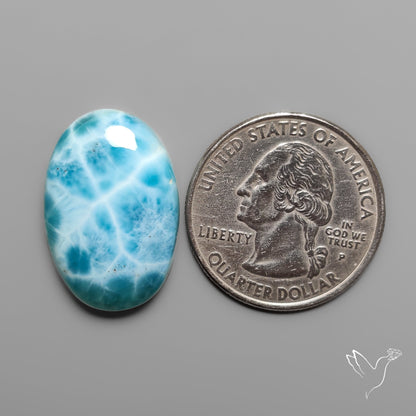 Larimar Cabochon AAA Grade