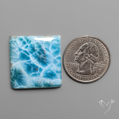 Larimar Cabochon AAA Grade