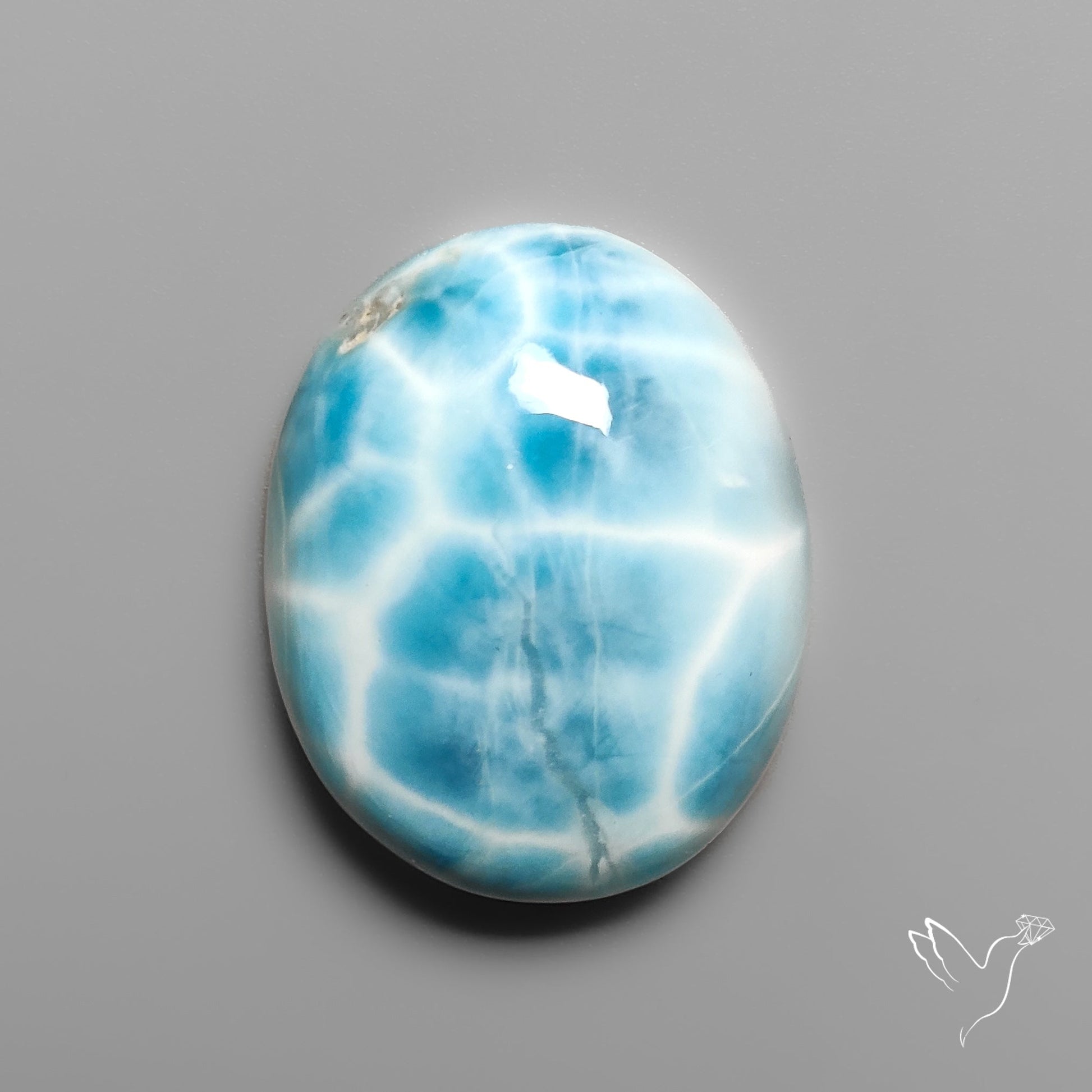 Larimar Cabochon AAA Grade