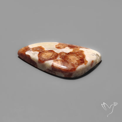 Garnet In Limestone Cabochon