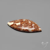 Garnet In Limestone Cabochon