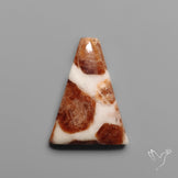 Garnet In Limestone Cabochon