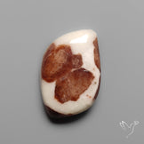 Garnet In Limestone Cabochon