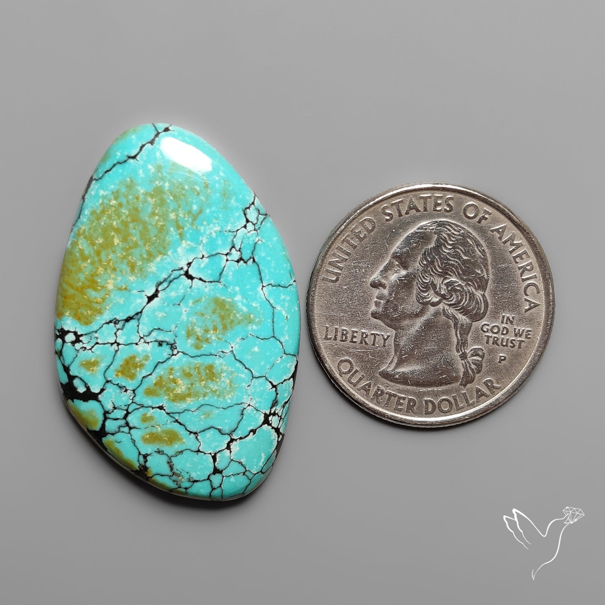 Hubei Turquoise Cabochon