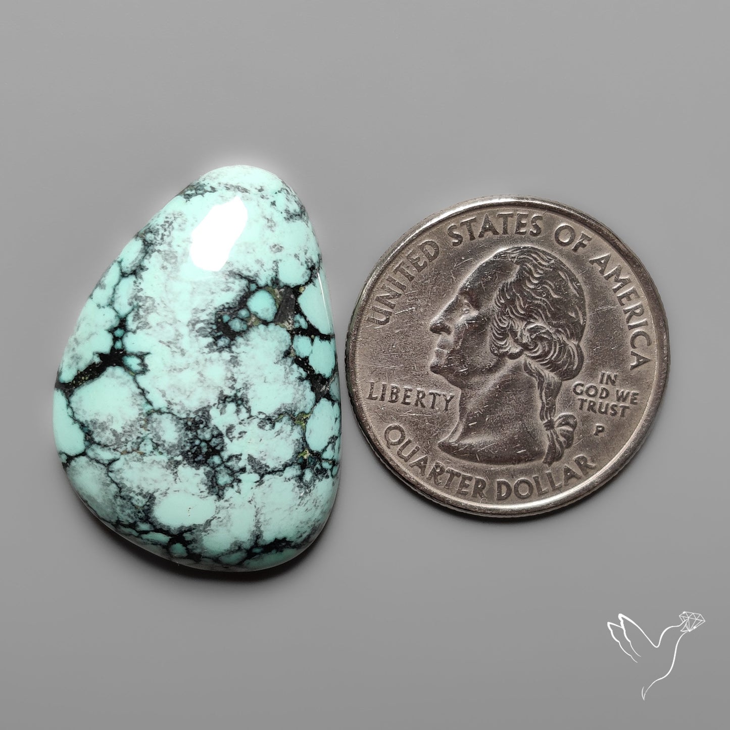 Hubei Turquoise Cabochon