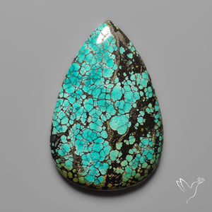 Rare Large Hubei Turquoise Cabochon