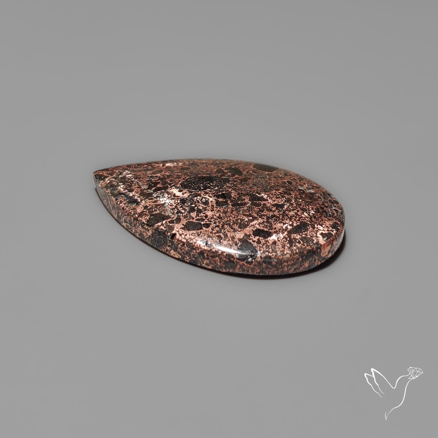Native Copper In Basalt Cabochon
