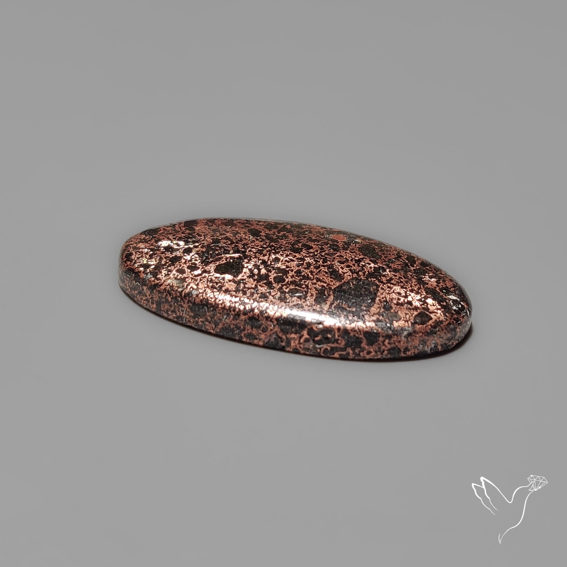 Native Copper In Basalt Cabochon