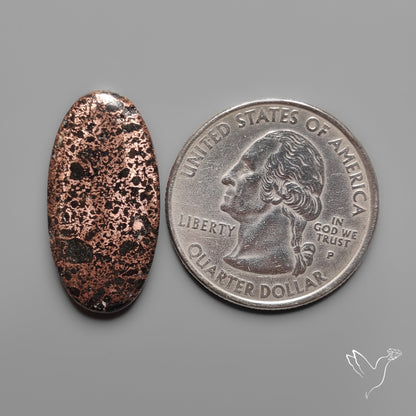 Native Copper In Basalt Cabochon