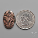 Native Copper In Basalt Cabochon