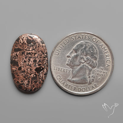 Native Copper In Basalt Cabochon