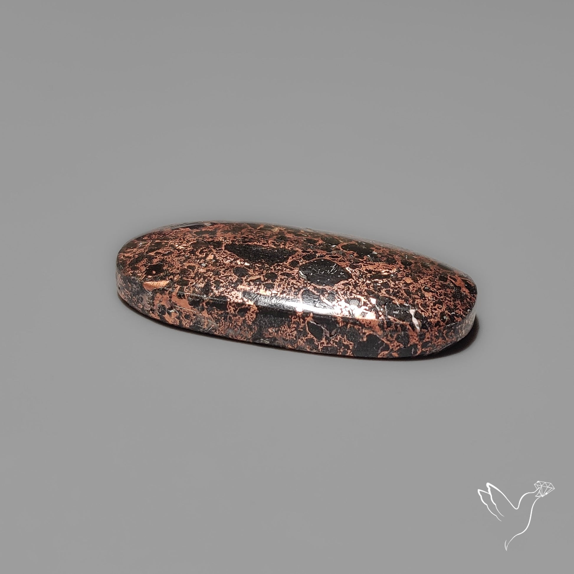 Native Copper In Basalt Cabochon