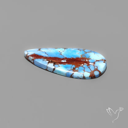 Golden Hill Turquoise Cabochon Rare