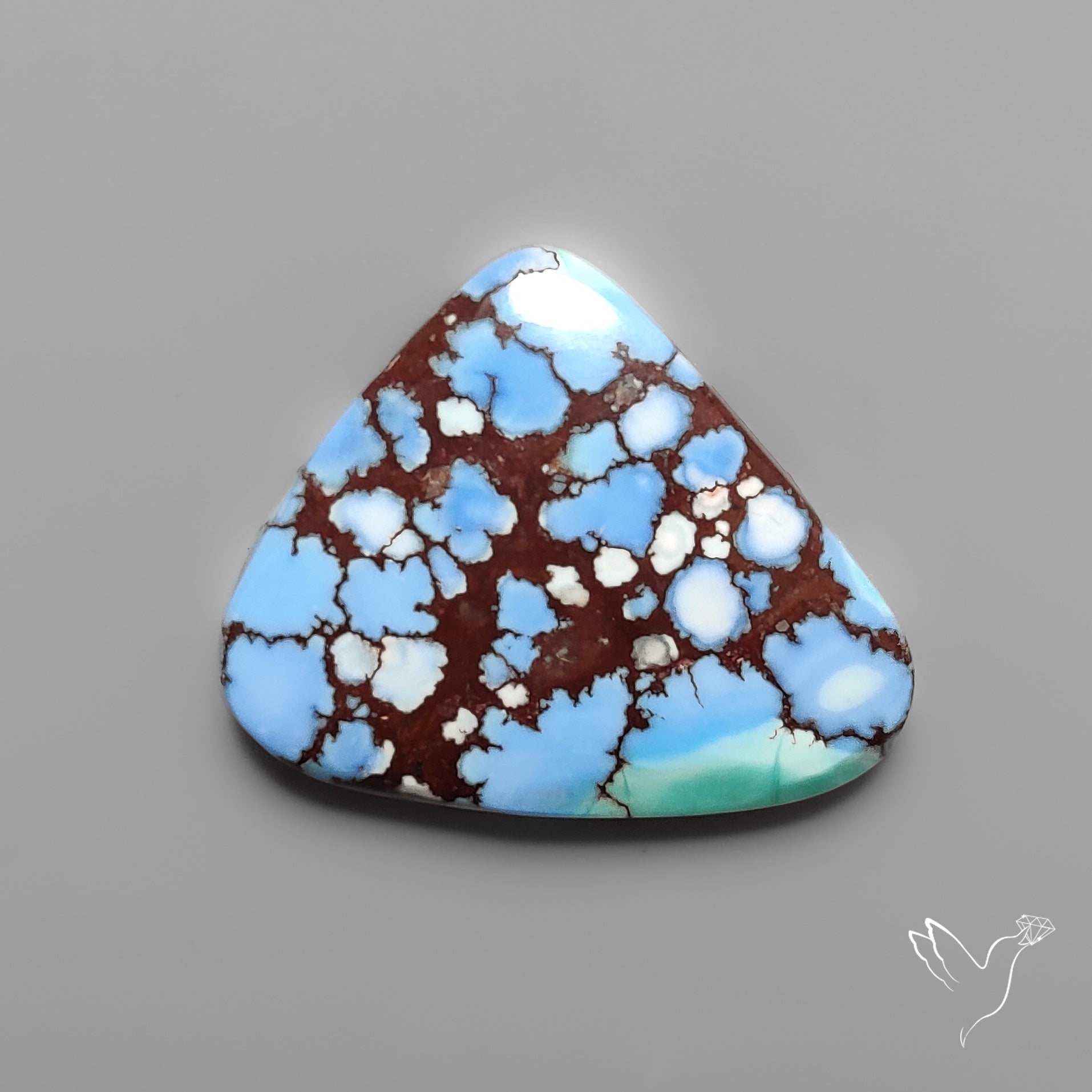 Golden Hill Turquoise Cabochon Rare