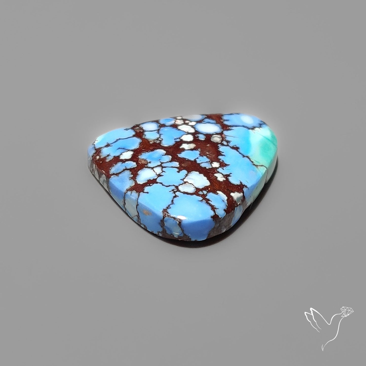 Golden Hill Turquoise Cabochon Rare