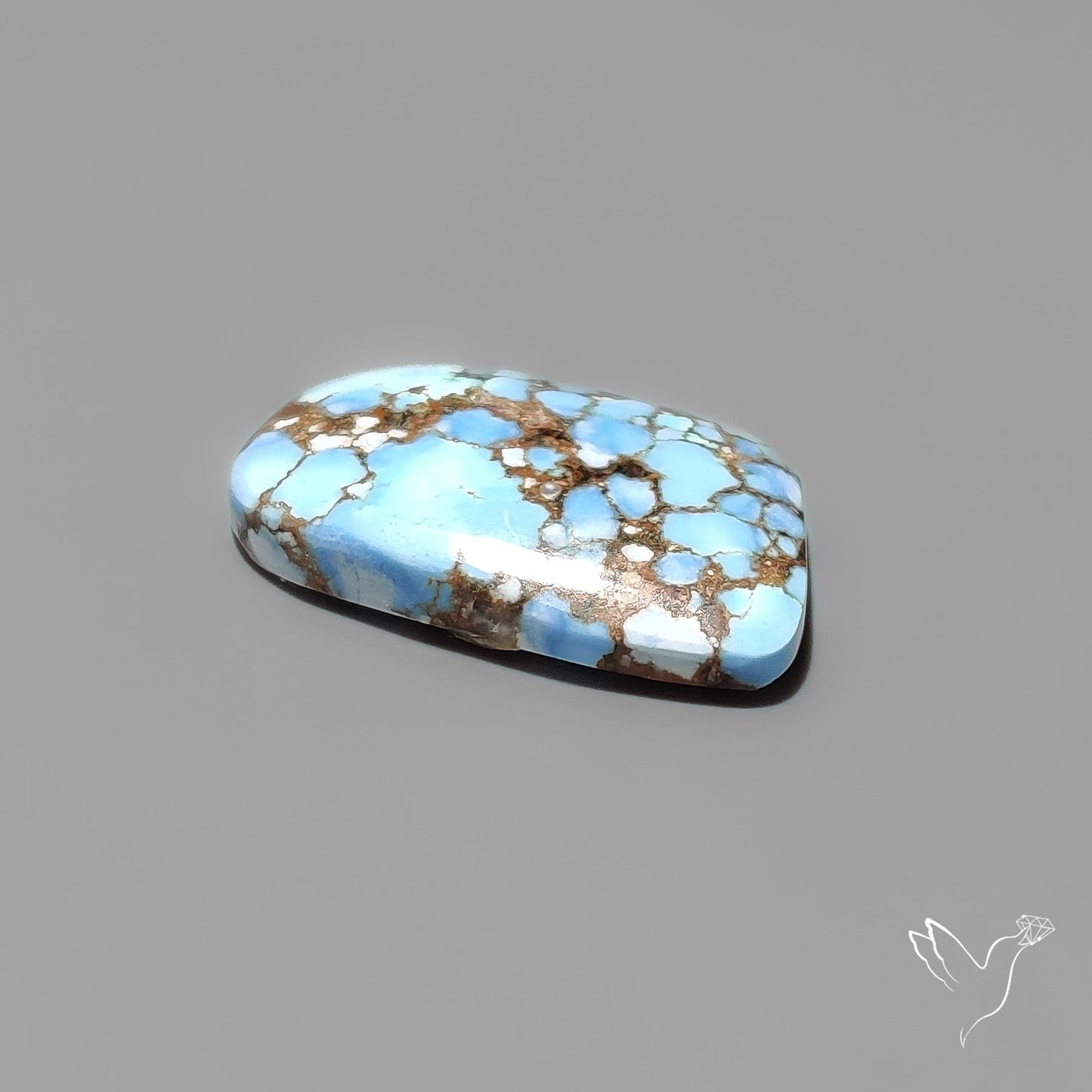 Golden Hill Turquoise Cabochon Rare