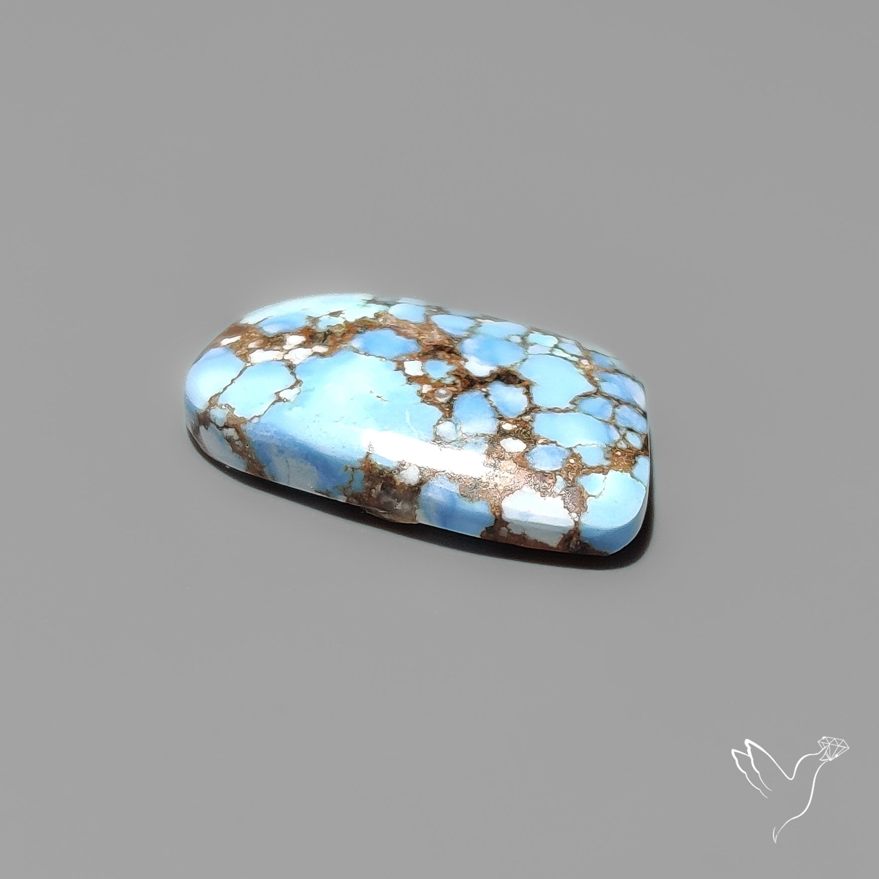 Golden Hill Turquoise Cabochon Rare